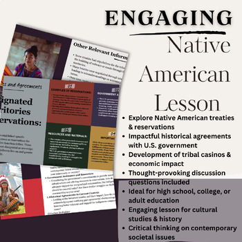 Preview of Native American Treaties, Reservations, and Tribal Casinos: Historical Agreement