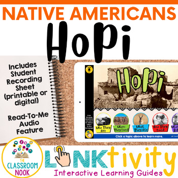 Preview of Native American Tribes: Hopi LINKtivity® (Research Project)