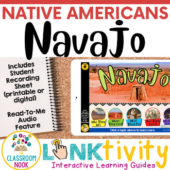 Preview of Native American Tribes: Navajo LINKtivity® (Research Project)
