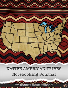 Preview of Native American Tribes Notebooking Journal (Plus Easel Activity)