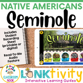Native American Tribes: Seminole LINKtivity® (Research Project)