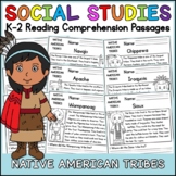 Native American Tribes Social Studies Reading Comprehensio