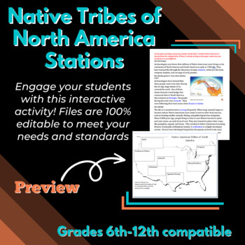 Preview of Native American Tribes Stations