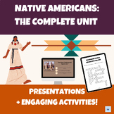 Native American Unit | Indigenous People | Slides | No-Pre