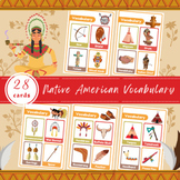 Native American Vocabulary Flashcards | Native American Vo