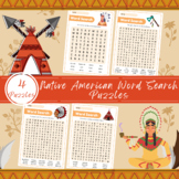 Native American Word Search Puzzles | 2022 Native American