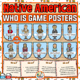 Native American heritage month Bulletin board  figures Who