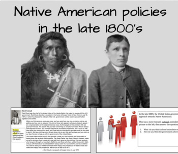 Preview of Native American policies in the late 1800's