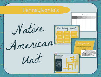 Preview of Native American's of Pennsylvania Unit