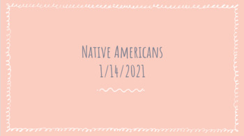 Native American tribes slides by Emily's Store | TpT