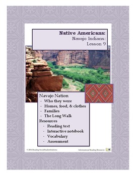 Preview of Native Americans 09 - Navajo Indians - Distance Learning