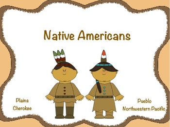 Preview of Native Americans: Flipchart & Worksheets