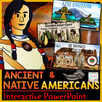 Preview of Native Americans Interactive PowerPoint | Google Classroom Indigenous People