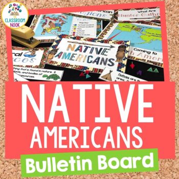 Preview of Native Americans Bulletin Board: Regions, Tribes, European Impact, & MORE!