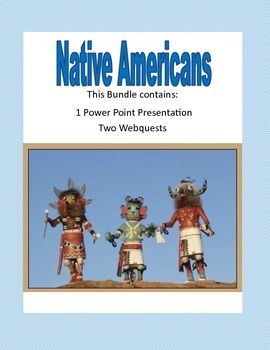 Preview of Native Americans Bundle- Grades 4-7