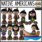 Native Americans (Clip Art for Personal & Commercial Use)
