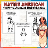 Native American Heritage Month Coloring Pages | Native Ame