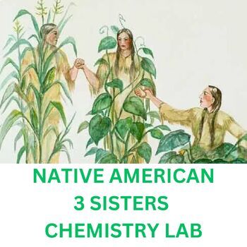 Preview of Native Americans Corn Chemistry Lab, History, and planting a 3 Sisters' Garden