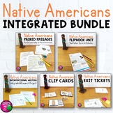 Native Americans & ELA Integrated Bundle: Reading, Writing
