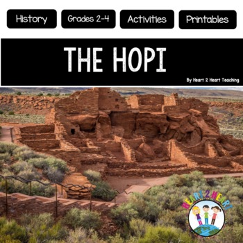 Preview of Native Americans: Hopi with Articles, Activities, Vocabulary, and Flip Book