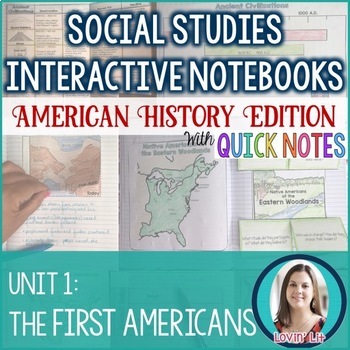 Preview of Native Americans Interactive Notebook