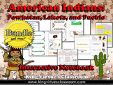 Native Americans: Interactive Notebook BUNDLE - Powhatan, 