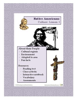 Native Americans 01 - Culture - Distance Learning | TpT