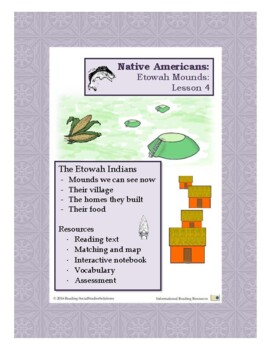 Preview of Native Americans 04 - Etowah Indians - Distance Learning