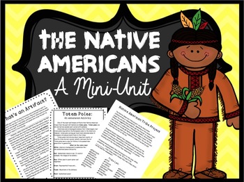 Preview of Native Americans Mini-Unit