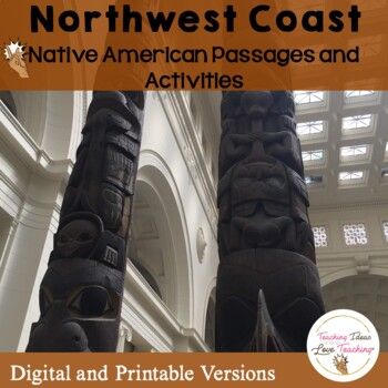 Preview of Northwest Coast Native Americans Lessons, Activities and Pop Up Book