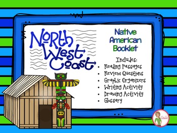 Preview of Native Americans-Northwest Coast (Pacific Northwest) Booklet - Distance Learning