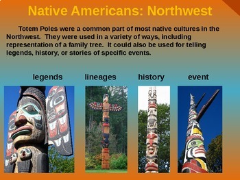 Native Americans (PART 9: NORTHWEST) visual, textual, engaging 200 ...
