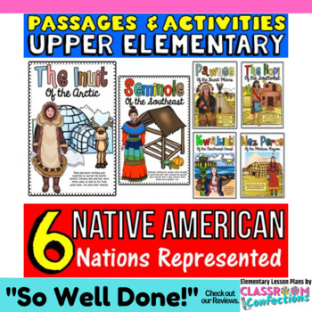 Preview of Native Americans Passages : Hopi, Inuit, Kwakiutl, Nez Perce, Seminole, Pawnee 