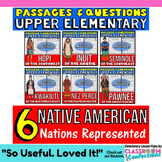 Native Americans : Passages with Questions 4th Grade Compr