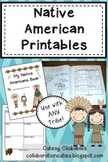 Native Americans Printables {Perfect for Interactive Notebooks}