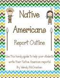 Native Americans Report:  Outline for projects