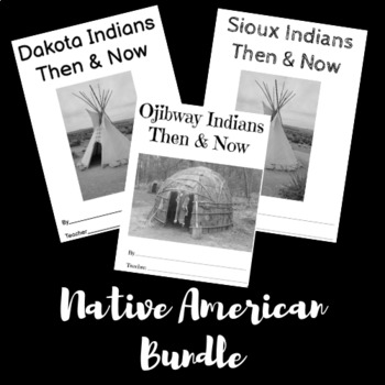 Preview of Native Americans Research Bundle with QR Codes