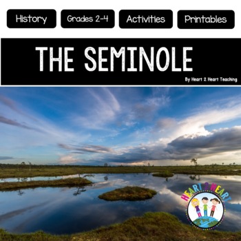 Preview of Native Americans: Seminole with Articles, Activities, Vocabulary, and Flip Book