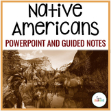 Native Americans Lesson and Notes Activity - Lakota Tribe,
