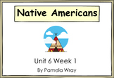 Native Americans Supplementary Unit |K Knowledge Unit 6 (C