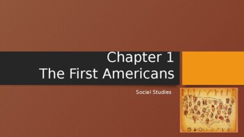Preview of Native Americans/ The First Americans/Social Studies/Indians