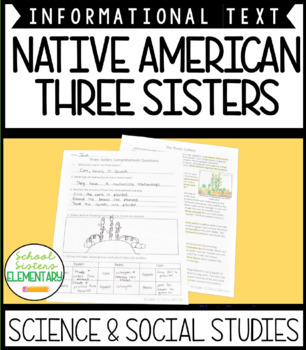 Preview of Native American Three Sisters Plants & Farming Techniques