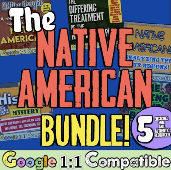 Preview of Native Americans Tribes and Indigenous Peoples Bundle for American World History