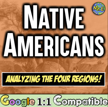 Preview of Native Americans Tribes and Regions | Student Matrix for Native American Regions