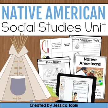 Preview of Native Americans, Native American Tribes Unit for Social Studies