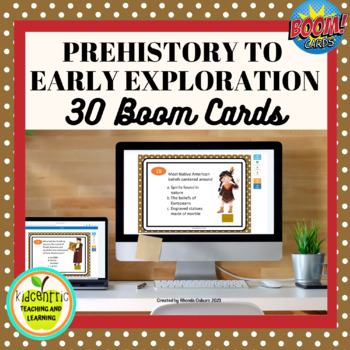 Preview of Native Americans and Early Explorers U.S. History BOOM CARDS