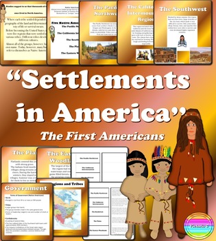 Preview of Native Americans and the 5 Regions Powerpoint and More