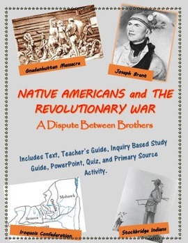 Preview of Native Americans and the American Revolution mini-unit, including text