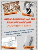 Native Americans and the American Revolution mini-unit, in