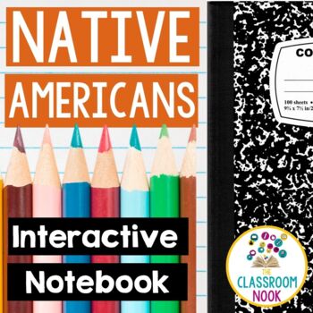 Preview of Native Americans Interactive Notebook: Coming to America, Regions, Tribes, &MORE